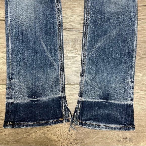 RAG & BONE CROP JEAN Womens Sz 25 Newquay Denim Skinny Split Hem Jeans. - Picture 4 of 10